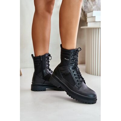 Big Star Shoes Botine din Piele pentru Bărbați Izolate Big Star OO174164 Negre 42 Big Star Shoes Botine din Piele pentru Bărbați Izolate Big Star OO174164 Negre 42
