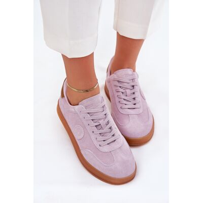 Big Star Shoes Adidași Din Suede Pentru Femei Big Star RR274850 HI-POLY SYSTEM Violet 38 Big Star Shoes Adidași Din Suede Pentru Femei Big Star RR274850 HI-POLY SYSTEM Violet 38
