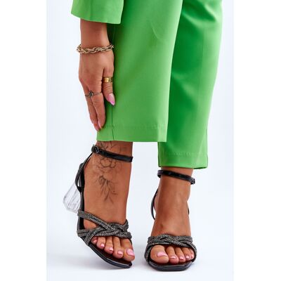 S.Barski Sandale din piele naturala Black Randy 38 S.Barski Sandale din piele naturala Black Randy 38