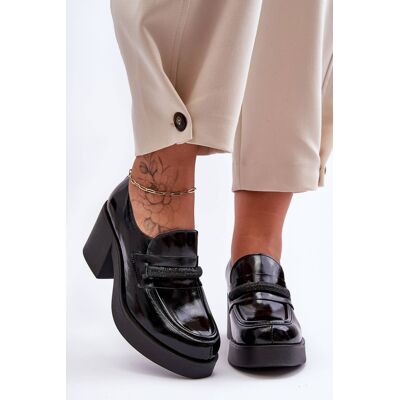 Boto Pantofi de piele intoarsa negru Gelanor 39 Boto Pantofi de piele intoarsa negru Gelanor 39
