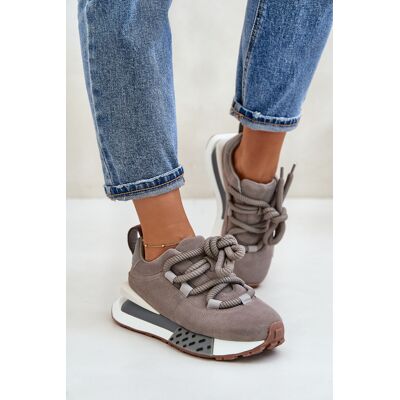 Boto Adidasi Din Suede Cu Siret Gros Artiker 54C1463 Gri 41 Boto Adidasi Din Suede Cu Siret Gros Artiker 54C1463 Gri 41