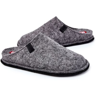 Big Star Shoes Papuci masculine clasice Big Star KK176001 Grey 41 Big Star Shoes Papuci masculine clasice Big Star KK176001 Grey 41