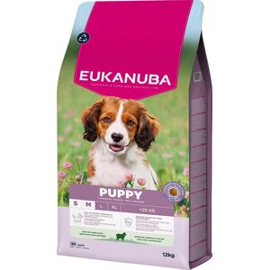 EUKANUBA Puppy Small Medium Breeds Lamb Rice 12 kg hrană uscată pentru căței din rase mici și medii, bogată în carne de miel și orez EUKANUBA Puppy Small Medium Breeds Lamb Rice 12 kg hrană uscată pentru căței din rase mici și medii, bogată în carne de miel și orez