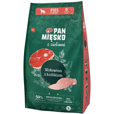 Pan Miesko Ierburi Carne de Vită și Iepure - Mâncare pentru câini Pan Miesko Ierburi Carne de Vită și Iepure - Mâncare pentru câini