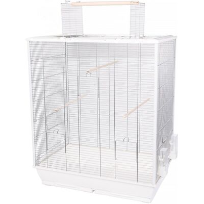 INTERZOO Fiona XL Colivie pentru pasari 78 cm alba INTERZOO Fiona XL Colivie pentru pasari 78 cm alba