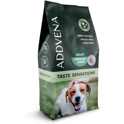 Addvena Taste Sensations Adult Medium&Large - Hrană pentru câini Addvena Taste Sensations Adult Medium&Large - Hrană pentru câini
