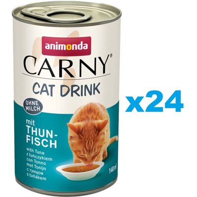 ANIMONDA Carny Cat Drink with Tuna 24x140 ml bautura cu ton pentru pisici ANIMONDA Carny Cat Drink with Tuna 24x140 ml bautura cu ton pentru pisici