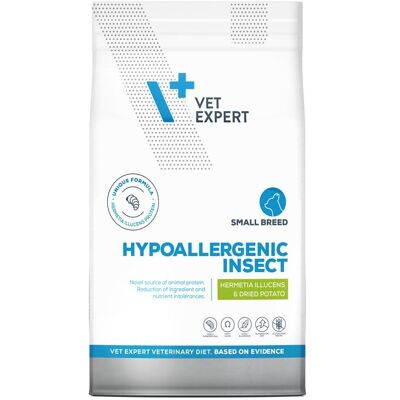 VETEXPERT VET EXPERT Dietă Veterinară Hipoalergenică pentru Rase Mici - Mâncare pentru Câini 8kg VETEXPERT VET EXPERT Dietă Veterinară Hipoalergenică pentru Rase Mici - Mâncare pentru Câini 8kg