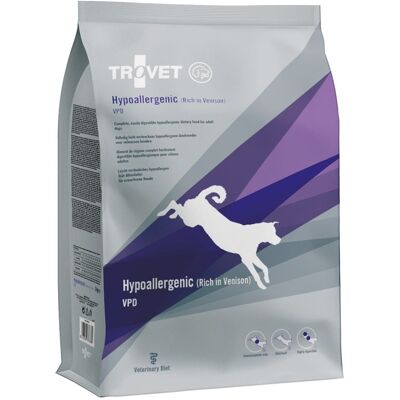 TROVET Hypoallergenic Venison VPD pentru câini 3 kg TROVET Hypoallergenic Venison VPD pentru câini 3 kg