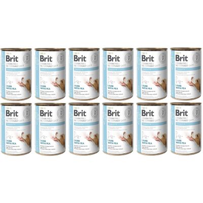 BRIT Veterinary Diet Mielă & Mazăre - Hrana veterinară completă pentru câini obezi BRIT Veterinary Diet Mielă & Mazăre - Hrana veterinară completă pentru câini obezi