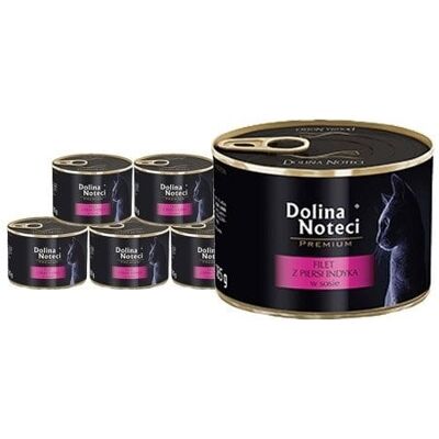 DOLINA NOTECI conserve pisici 12x185 g file piept curcan DOLINA NOTECI conserve pisici 12x185 g file piept curcan