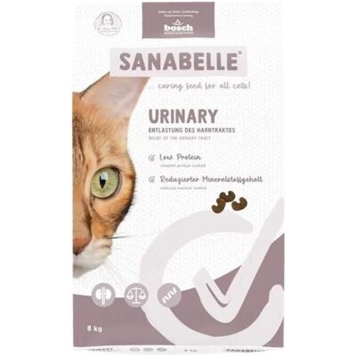 SANABELLE Urinary hrană pentru pisici cu sistem urinar sensibil, 8 kg SANABELLE Urinary hrană pentru pisici cu sistem urinar sensibil, 8 kg