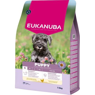 EUKANUBA Puppy Small Breeds Chicken 7,5 kg hrană pentru căței rase mici bogată în pui proaspăt EUKANUBA Puppy Small Breeds Chicken 7,5 kg hrană pentru căței rase mici bogată în pui proaspăt