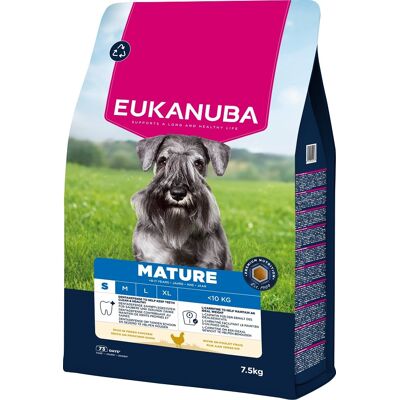 EUKANUBA Mature Small Breeds Chicken 7,5 kg hrană câini maturi rase mici, bogată în pui proaspăt EUKANUBA Mature Small Breeds Chicken 7,5 kg hrană câini maturi rase mici, bogată în pui proaspăt