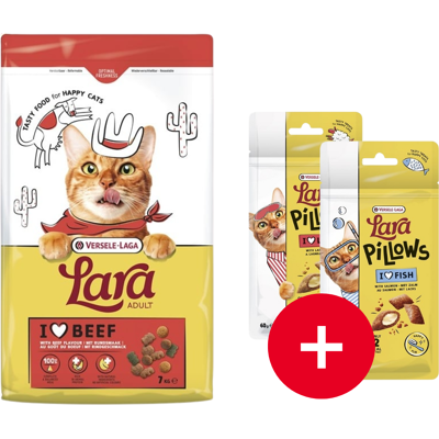 VERSELE-LAGA Lara Adult Beef 7 kg cu vită + 2 recompense GRATIS VERSELE-LAGA Lara Adult Beef 7 kg cu vită + 2 recompense GRATIS