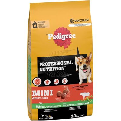 PEDIGREE Professional Nutrition Adult Mini vită și legume 12 kg hrană câini rase mici PEDIGREE Professional Nutrition Adult Mini vită și legume 12 kg hrană câini rase mici