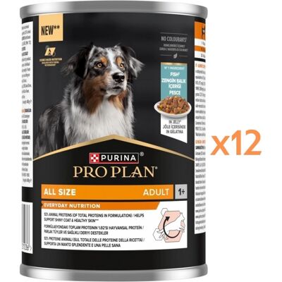 PURINA PRO PLAN Everyday Nutrition Adult 12x400 g hrană umedă pentru câini adulți, cu pește PURINA PRO PLAN Everyday Nutrition Adult 12x400 g hrană umedă pentru câini adulți, cu pește