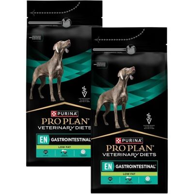 PURINA PRO PLAN Veterinary Diets Canine EN Gastrointestinal Low Fat 2x1,3 kg hrană uscată dietetică pentru câini cu probleme digestive PURINA PRO PLAN Veterinary Diets Canine EN Gastrointestinal Low Fat 2x1,3 kg hrană uscată dietetică pentru câini cu probleme digestive
