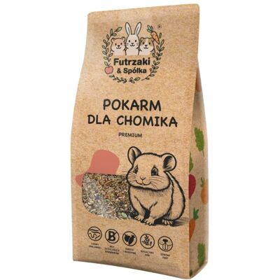 KUCHNIA SZEFA Futrzaki i Spółka Hrană pentru hamsteri 10 kg KUCHNIA SZEFA Futrzaki i Spółka Hrană pentru hamsteri 10 kg