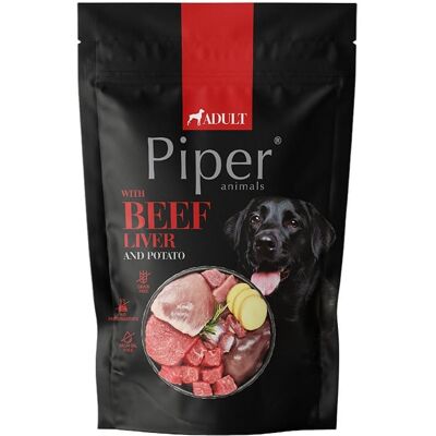 PIPER Animals Mix plicuri hrană câini 30x500 g cu ficat de vită, cu inimi de pui, cu stomac de vită PIPER Animals Mix plicuri hrană câini 30x500 g cu ficat de vită, cu inimi de pui, cu stomac de vită