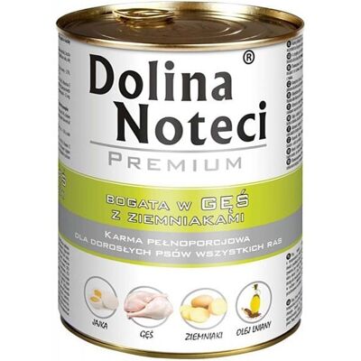 DOLINA NOTECI - Premium Gâscă - Cartofi - Mâncare pentru câini DOLINA NOTECI - Premium Gâscă - Cartofi - Mâncare pentru câini