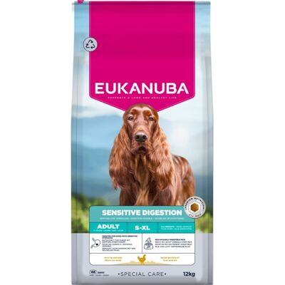 EUKANUBA Special Care Adult Dogs with Sensitive Digestion 12 kg hrană pentru câini adulți cu sistem digestiv sensibil EUKANUBA Special Care Adult Dogs with Sensitive Digestion 12 kg hrană pentru câini adulți cu sistem digestiv sensibil