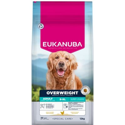 EUKANUBA Special Care Adult Overweight 12 kg hrană uscată pentru câini adulți supraponderali EUKANUBA Special Care Adult Overweight 12 kg hrană uscată pentru câini adulți supraponderali
