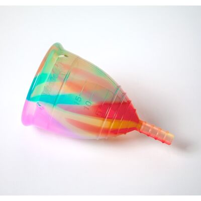 Cupa menstruală economică Yuuki Rainbow Jolly Classic 1 Mare Cupa menstruală economică Yuuki Rainbow Jolly Classic 1 Mare