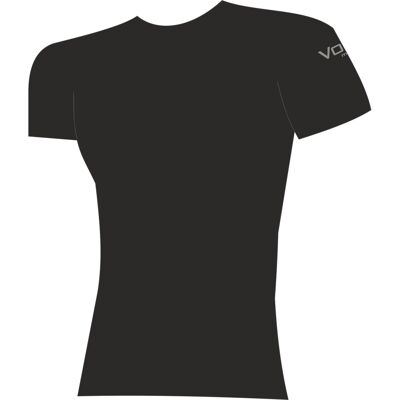 Tricou bărbătescVoXX lână merino funcțională neagră (MW01) M Tricou bărbătescVoXX lână merino funcțională neagră (MW01) M