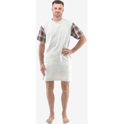 Cămașă de noapte pentru bărbați Gino multicolor (79146-LxGDCF) L Cămașă de noapte pentru bărbați Gino multicolor (79146-LxGDCF) L