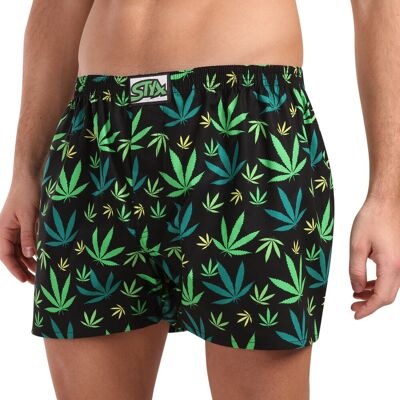 Pantaloni scurți pentru bărbațiStyx iarbă supradimensionată din cauciuc clasic de artă (E1859) 5XL Pantaloni scurți pentru bărbațiStyx iarbă supradimensionată din cauciuc clasic de artă (E1859) 5XL
