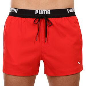 Costum de baie pentru bărbați Puma roșu (100000030 002) XL Costum de baie pentru bărbați Puma roșu (100000030 002) XL