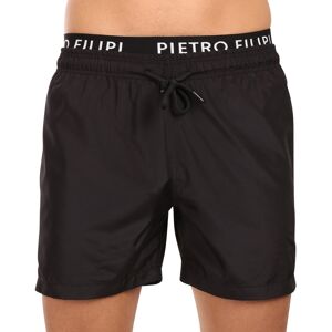 Costum de baie pentru bărbați Pietro Filipi negru (1PL001) S Costum de baie pentru bărbați Pietro Filipi negru (1PL001) S
