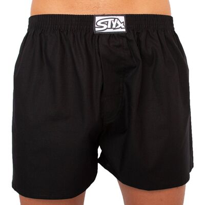 Boxeri largi bărbați Styx elastic clasic supradimensionat negru (E960) 5XL Boxeri largi bărbați Styx elastic clasic supradimensionat negru (E960) 5XL