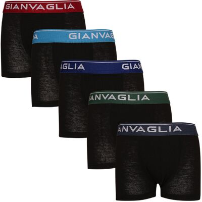 5PACK boxeri copii Gianvaglia negri (026 - boys) 122 5PACK boxeri copii Gianvaglia negri (026 - boys) 122