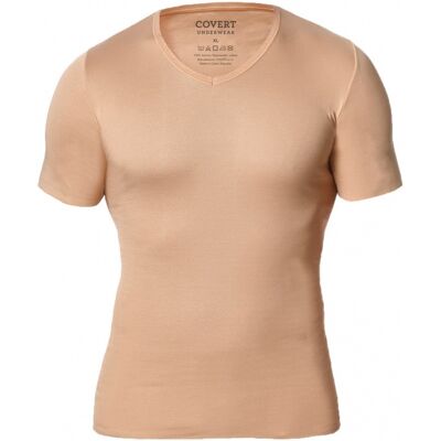 Tricou bărbați invizibil Covert bej (126962-410) S Tricou bărbați invizibil Covert bej (126962-410) S