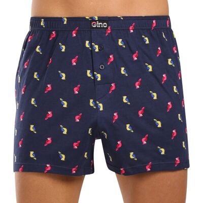 Boxeri largi bărbați Gino multicolori (75199-DCMDFR) S Boxeri largi bărbați Gino multicolori (75199-DCMDFR) S