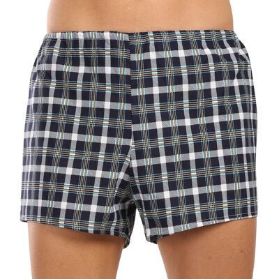 Foltýn Pantaloni scurți bărbătești clasici cu carouri multicolore supradimensionați (KN82) 6XL Foltýn Pantaloni scurți bărbătești clasici cu carouri multicolore supradimensionați (KN82) 6XL