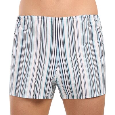 Pantaloni scurți clasici pentru bărbați Foltýn dungi ușoare extra supradimensionate (KN83) 7XL Pantaloni scurți clasici pentru bărbați Foltýn dungi ușoare extra supradimensionate (KN83) 7XL