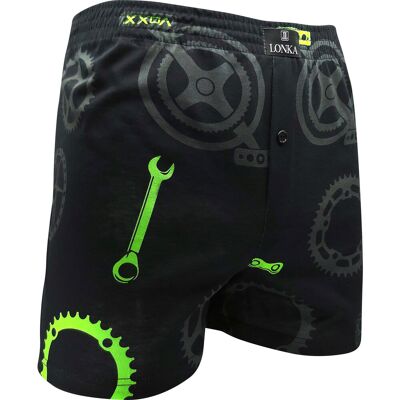 Boxeri largi bărbați Lonka multicolori (Karlos-BIKE) XL Boxeri largi bărbați Lonka multicolori (Karlos-BIKE) XL