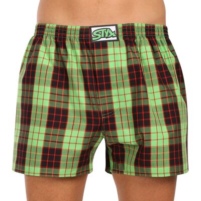 Boxeri largi bărbați Styx elastic clasic multicolor supradimensional (E1105) 5XL Boxeri largi bărbați Styx elastic clasic multicolor supradimensional (E1105) 5XL