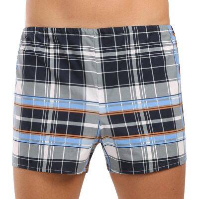 Foltýn Pantaloni scurți bărbătești clasici cu carouri multicolore supradimensionați (KN85) 5XL Foltýn Pantaloni scurți bărbătești clasici cu carouri multicolore supradimensionați (KN85) 5XL