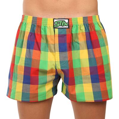 Boxeri largi bărbați Styx elastic clasic multicolor supradimensional (E0105) 5XL Boxeri largi bărbați Styx elastic clasic multicolor supradimensional (E0105) 5XL