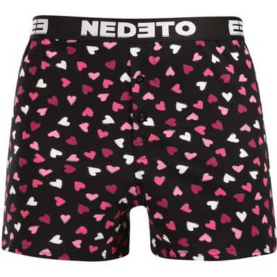 Pantaloni scurți pentru bărbațiNedeto Inimi multicolore (1NGVL02) XXL Pantaloni scurți pentru bărbațiNedeto Inimi multicolore (1NGVL02) XXL