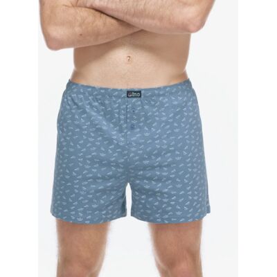 Boxeri largi bărbați Gino multicolori (75215-LCMMxB) L Boxeri largi bărbați Gino multicolori (75215-LCMMxB) L