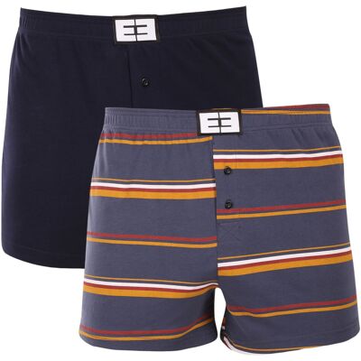 2PACK boxeri largi bărbați Nedeto multicolori (2NTV01) XXL 2PACK boxeri largi bărbați Nedeto multicolori (2NTV01) XXL