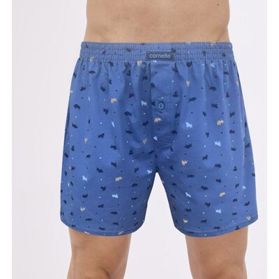Boxeri largi bărbați Cornette Comfort multicolori (002/302) L Boxeri largi bărbați Cornette Comfort multicolori (002/302) L