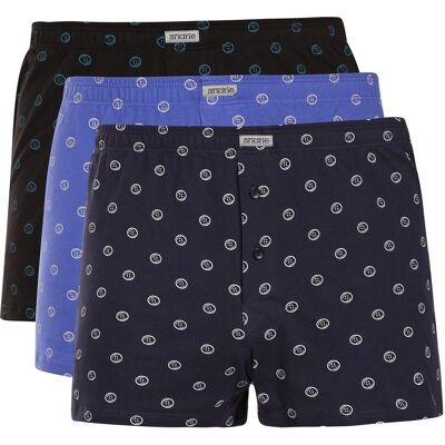 3PACK boxeri largi pentru bărbați Andrie multicolori (PS 5960) L 3PACK boxeri largi pentru bărbați Andrie multicolori (PS 5960) L