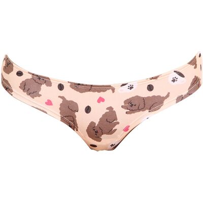 Slip damă brazilian vesel Dedoles Puppuccino (D-W-UN-BL-C-C-237) S Slip damă brazilian vesel Dedoles Puppuccino (D-W-UN-BL-C-C-237) S