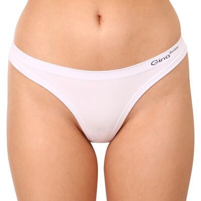 Tanga damă Gina bambus alb (05014-MxB) L Tanga damă Gina bambus alb (05014-MxB) L